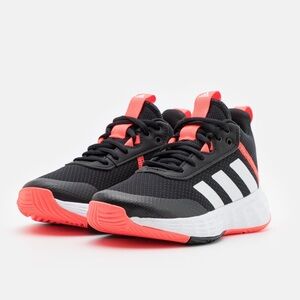 Adidas Unisex Kids Own The Game 2.0 Black/Turbo Basketball Shoes Size 4 US
